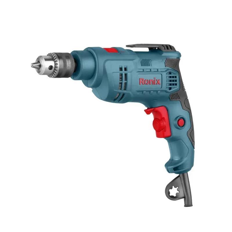 دریل 10 آچاری مدل 2121 رونیکس RONIX Ronix 2121 10mm Keyed Impact Drill 450W Variable Speed Electric Drill
