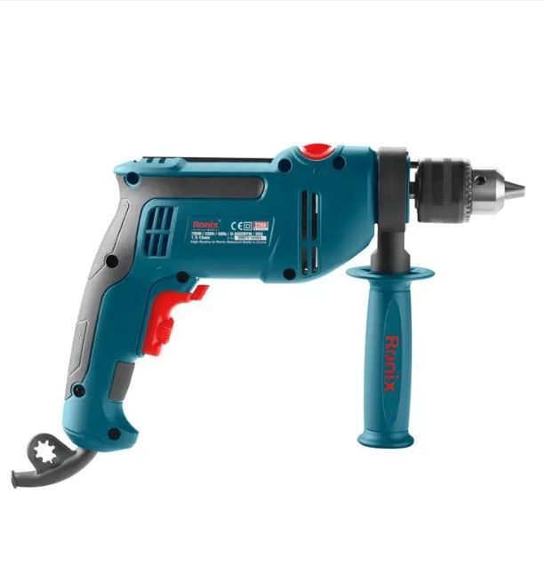 دریل 13 آچاری 750 وات مدل 2260 رونیکس RONIX Ronix 2260 750W 13mm Keyed Impact Drill Variable Speed Electric Drill