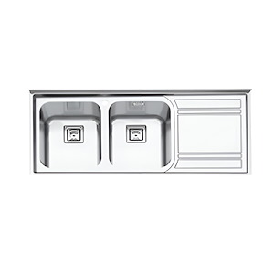 سینک ظرفشویی رو کار چپ مدل PS-1175 پرنیان PARNIAN STEEL 