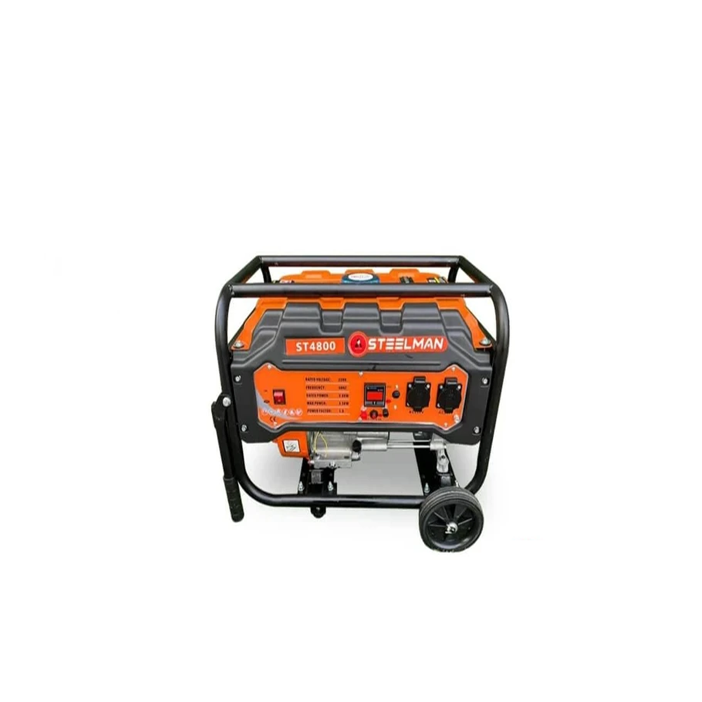 ژنراتور برق 3/6 کیلو وات بنزینی مدل ST4800 استیلمن STEELMAN 12*L18