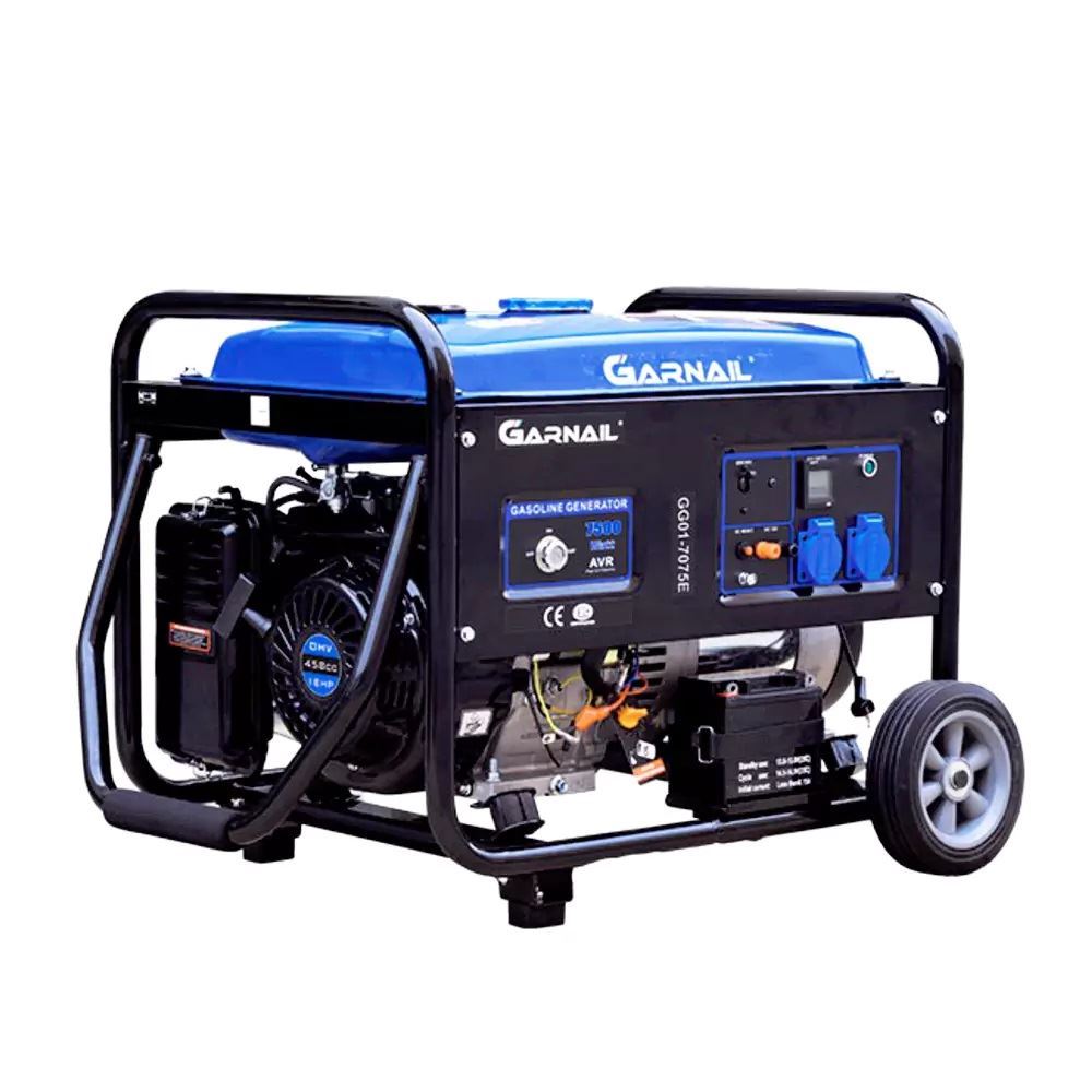 ژنراتور برق 7500 وات استارتی کد GG01-7075E گارنیل GARNAIL 