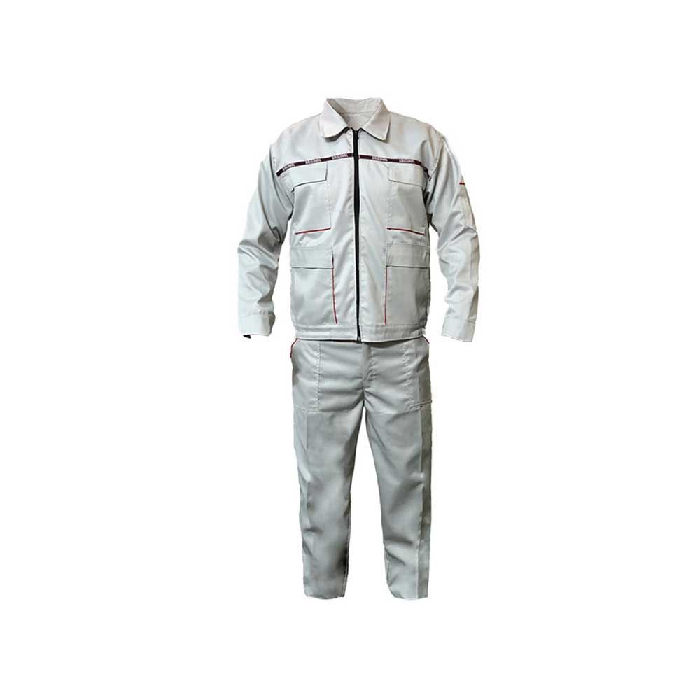 لباس کار  دو تکه کرم XL اورجینال 1* W04