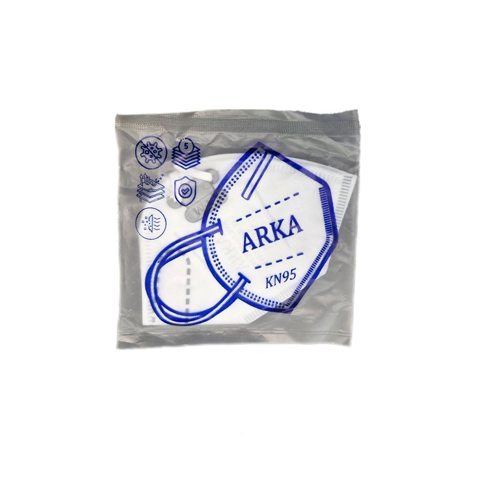 ماسک نمدی سفید ARKA 1*G34