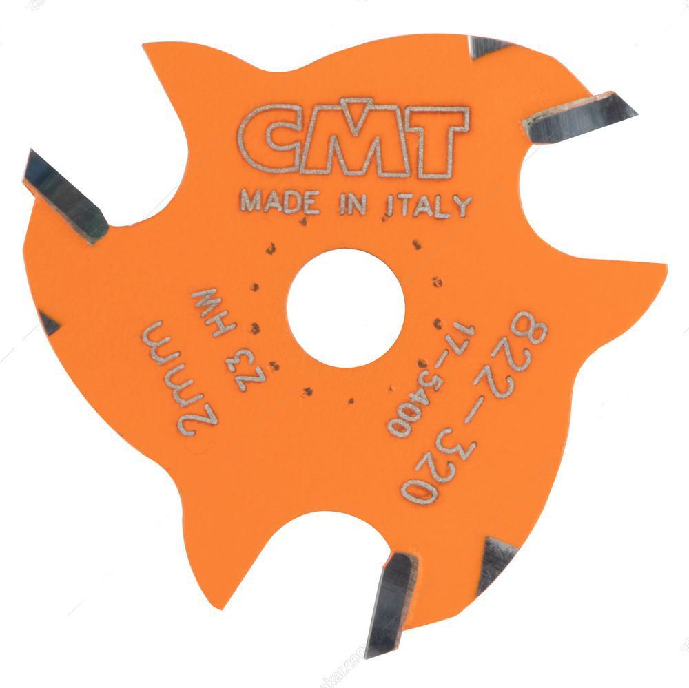 تیغ فرز نجاری (تیغ پرداخت شیار زن افقی) کد 11-320-822 S.A سی ام تی CMT 