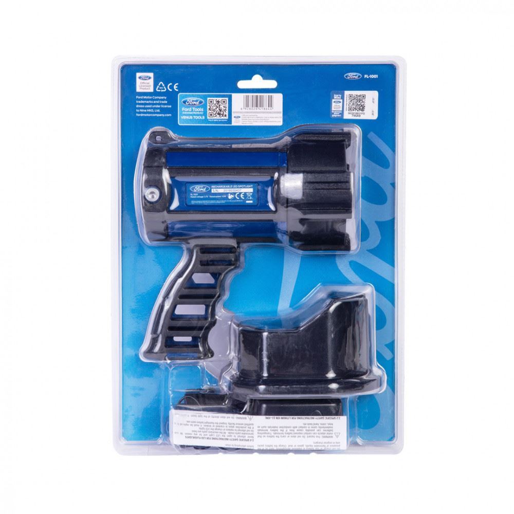 چراغ قوه (پرژکتور) شارژی 480 بزرگ LED FORD-VTOOLS کد (S.A) FL1001 1*G14