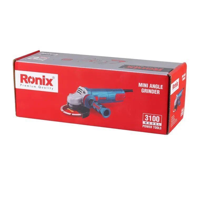 فرز مینی 1100 وات مدل 3100 رونیکس RONIX RONIX 3100 1100W Mini Angle Grinder 115mm | Variable Speed Electric Grinder