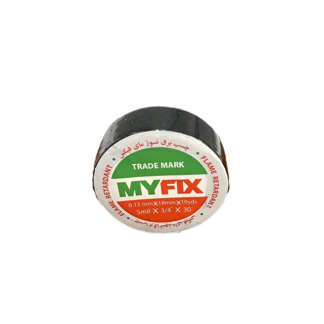 چسب لنت برق مشکی نسوز مای فیکس  MYFIX 1*K13