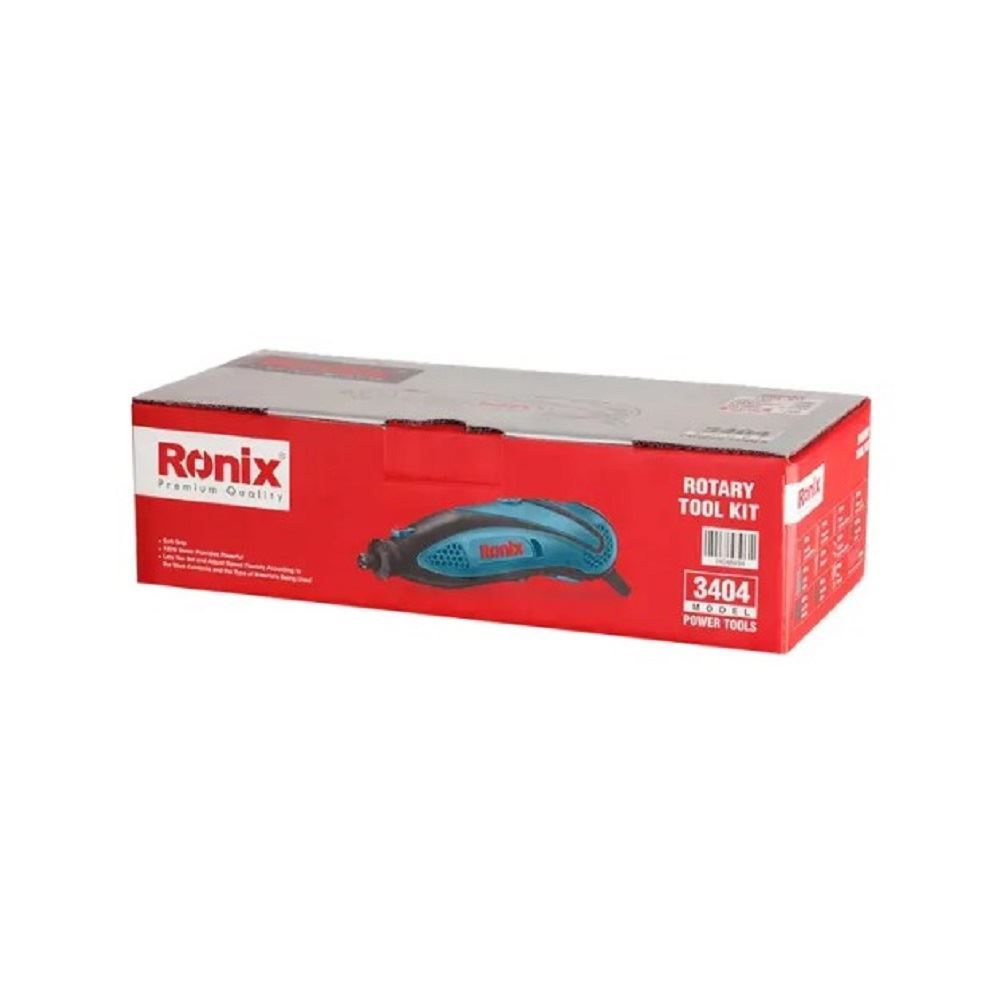 فرز مینیاتوری مدل 3404 رونیکس RONIX Ronix 3404 Rotary Tool Kit 135W Variable Speed Mini Grinder with 40 Accessories