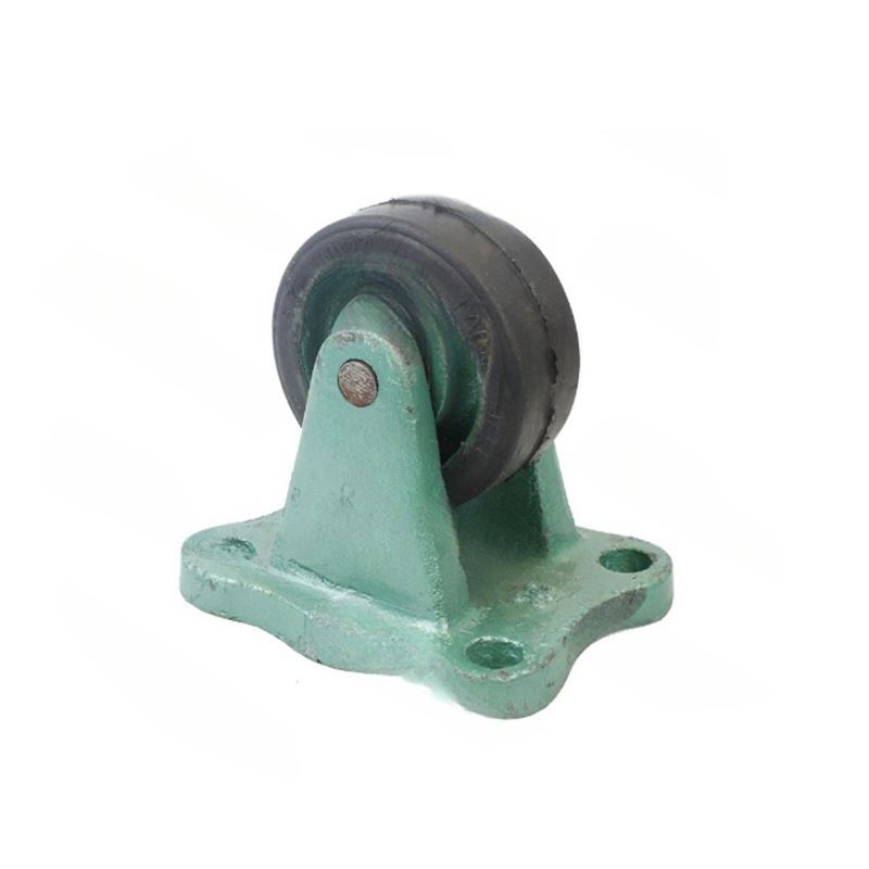 چرخ 20 سانتی متری ثابت چدن سبز لاستیکی پارس PARS 1*I94     12*J19