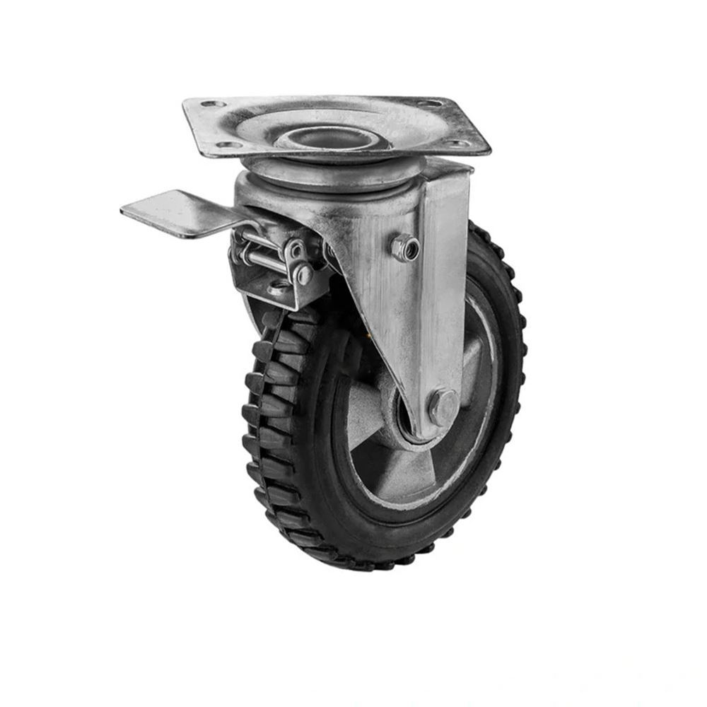 چرخ 20 سانتی متری ترمزدار مدل دایکاست پارس PARS 1*I64     12*J19