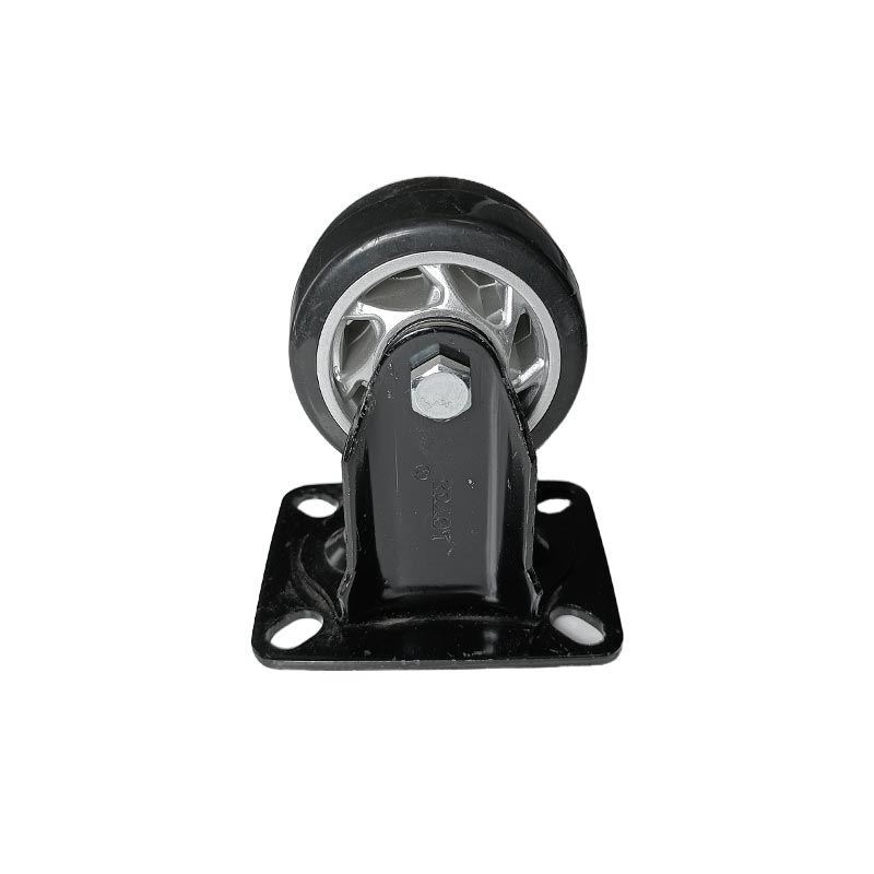 چرخ 125  ثابت لوکس پایه مشکی لوتوس LUTUS 1*I82