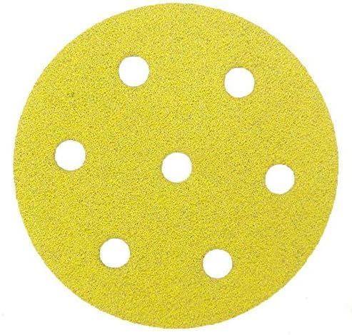 سنباده (اوربیتال)گرد پشت چسبدار 100 (قطر 150 ) 7 سوراخ CA پاس PAS 1*I42