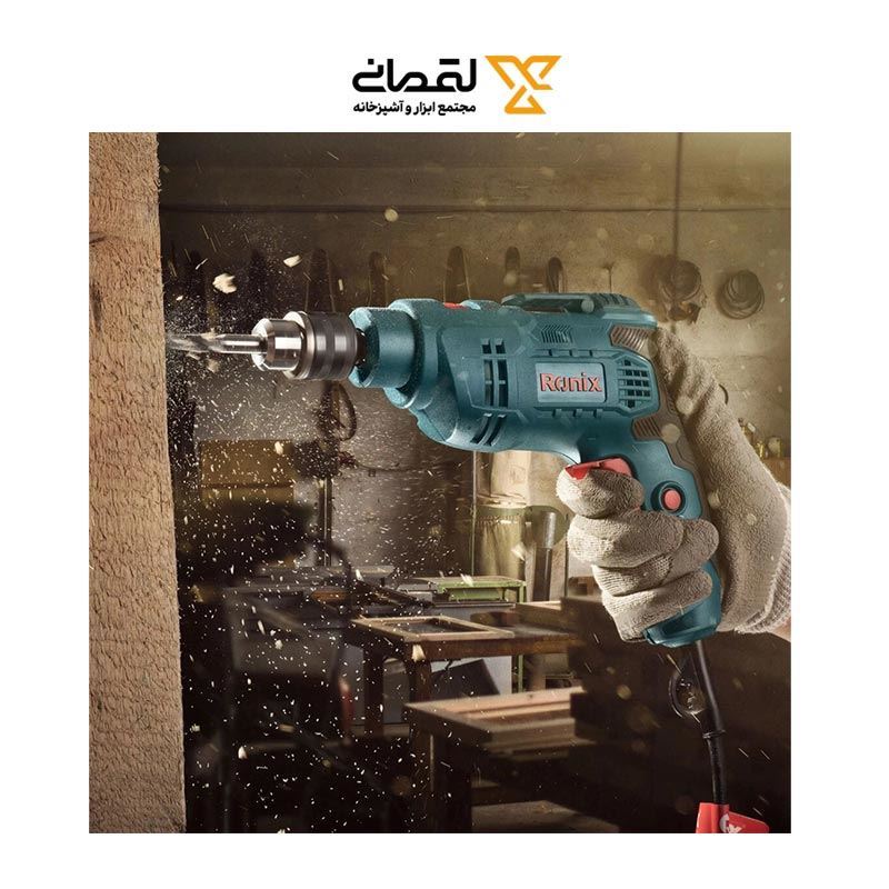 دریل 10 آچاری مدل 2121 رونیکس RONIX Ronix 2121 10mm Keyed Impact Drill 450W Variable Speed Electric Drill