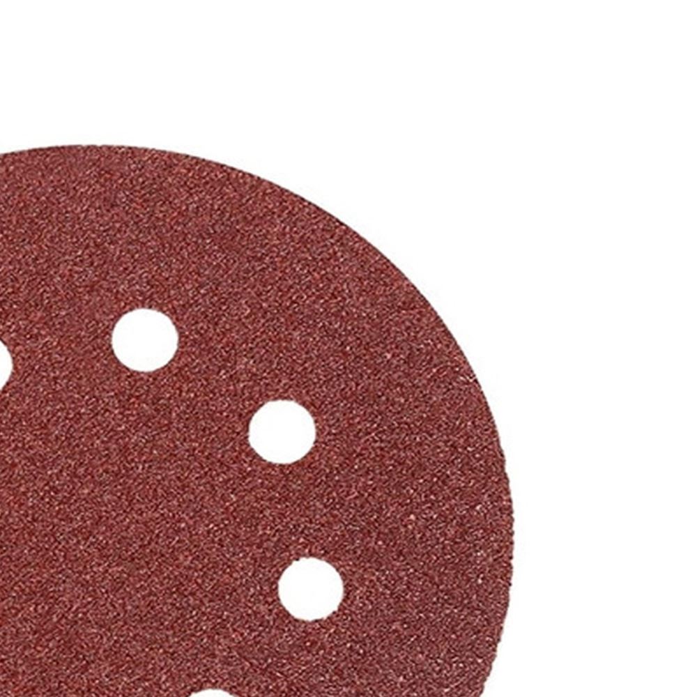 سنباده (اوربیتال) گرد پشت چسبدار 40 (قطر 125 ) 5 سوراخ پاس PAS 1*I42