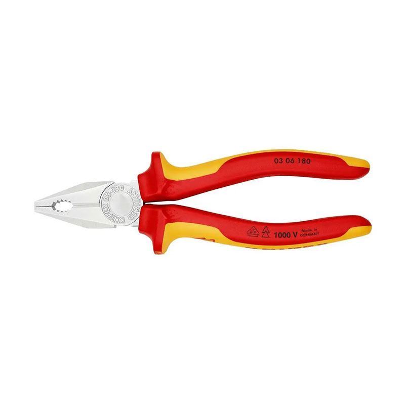 انبردست 180 م.م مدل 0306180 کنیپکس آلمان KNIPEX 