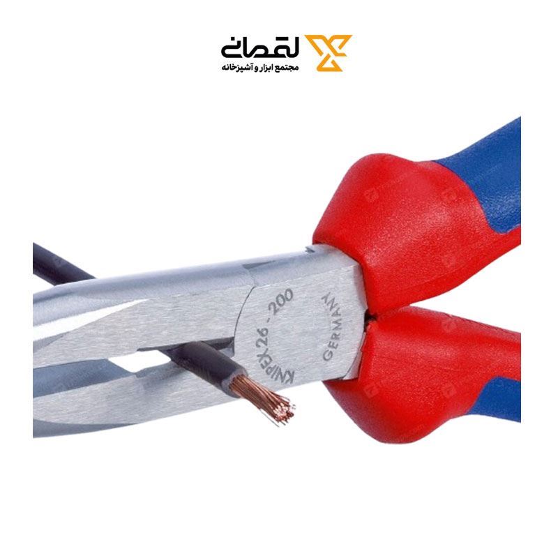 دم باریک 200 م.م مدل 2615200 کنیپکس آلمان KNIPEX 