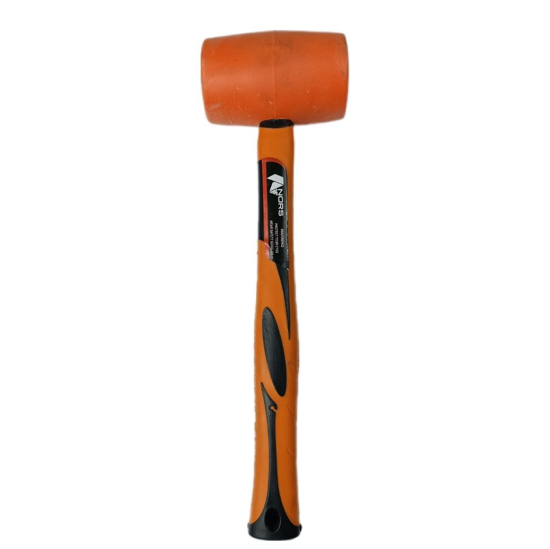 چکش لاستیکی دسته فایبر 250 گرمی نورس NORS 1*K83     12*J18