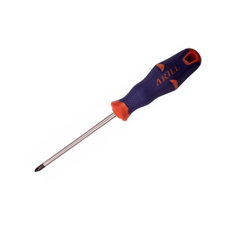 پیچ گوشتی چهار سو 150*5 دسته فایبر ARIEL2 PH1.150کد PMH1150 1*L33