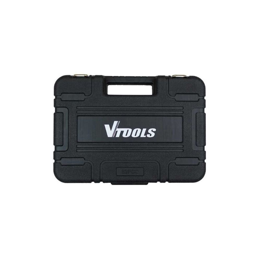 جعبه بکس 82 پارچه کد VT5104 وی تولز V-TOOLS L51*1