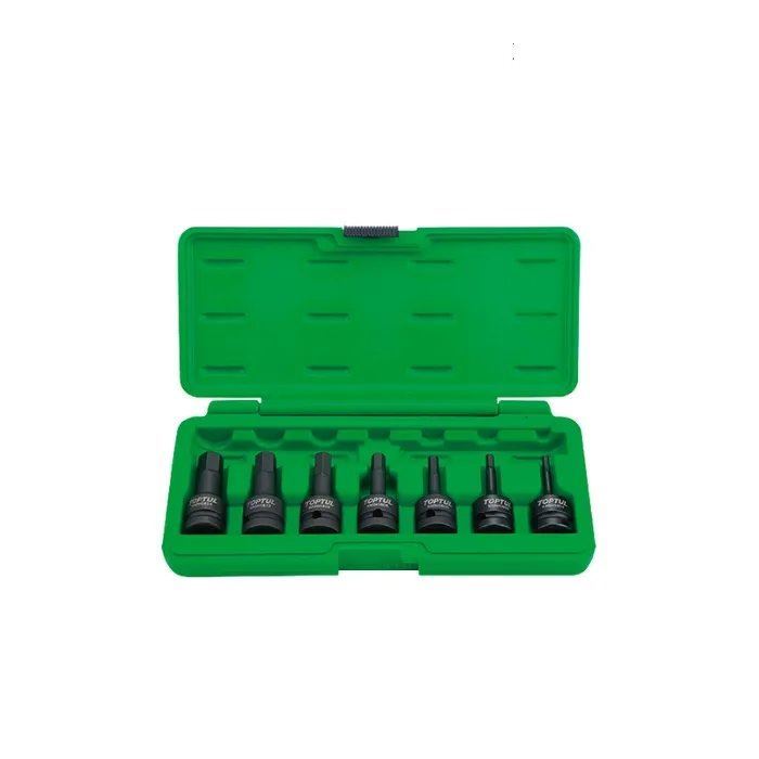 جعبه بکس 7 پارچه مشکی ستاره ای T70-T30 تاپ تول TOP TUL مدل GDAI0701 L51*1