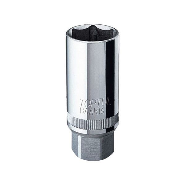 بکس تکی 1/2 اینچ 6 پر شمعی مگنت دار 16 تاپ تول TOPTUL LX07/8*1
