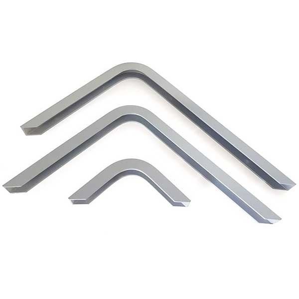 گونیا قفسه آلومینیومی طوسی 15 * 15 باربد S.A 1*F83