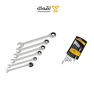 ست آچار یکسر جغجغه 6 عددی مدل 9406 کنزاکس KENZAX 