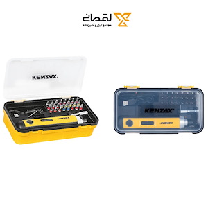 پیچ گوشتی شارژی قلمی 3/6 ولت چراغ دار مدل 8204 کنزاکس KENZAX 