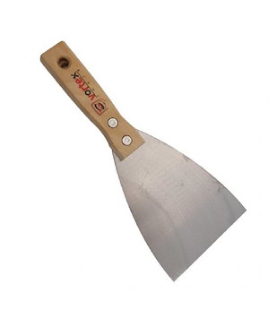 کاردک استیل دسته چوبی 3 س.م ورتکس VORTEX 1*L44