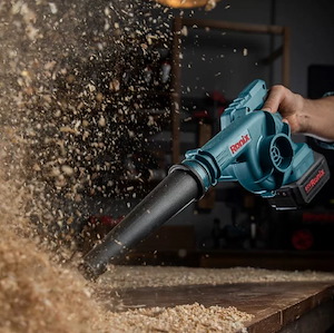 بلوور (دمنده) شارژی 20 ولت مدل 8611 رونیکس RONIX Ronix 8611 20V Cordless Blower Vacuum with 4Ah Lithium-Ion Battery