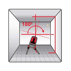 تراز لیزری با 3 پایهKAPRO کد KP873G 