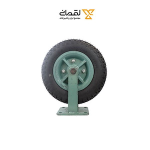 چرخ پاترولی 35 سانتی متری ثابت لاستیکی بادی پارس PARS 1*R60