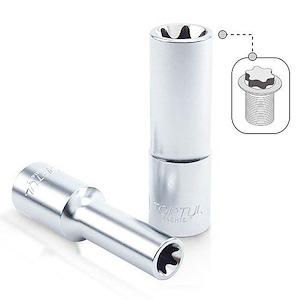 بکس تکی 1/2 اینچ  E12  متوسط تاپ تول کدBAEH1612 S.A 1*LX06/4