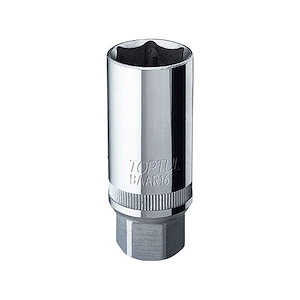 بکس تکی 1/2 اینچ 6 پر شمعی مگنت دار 16 تاپ تول TOPTUL LX07/8*1