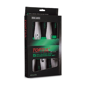 ست پیچ گوشتی جعبه ای دوسو 5 عددی تاپ تول کد GAAE0503 1*L32