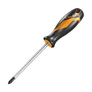 پیچ گوشتی چهار سو 2*150 دسته پلاستیکی تولسن TOLSEN کد 20008 1*L34