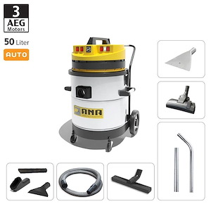 جارو برقی صنعتی 50L سه موتوره اتوماتیک حرفه ای P53WD pro آنا ANA 