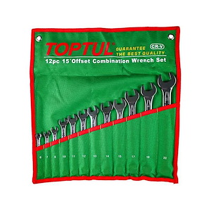 ست آچار یکسر رینگی  12 عددی تاپ تول  TOPTUL کد GAAA1213 1*L61