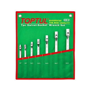 ست آچار دو سر بکس 7 عددی تاپ تول TOPTUL کد GAAA0704 1*L61