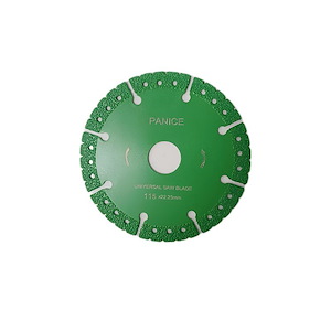 دیسک مولتی 115 پودری همه کاره سوراخ دار سبز پنیک PANICE 1*L12