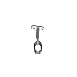 پایه سقفی تنظیمی بیضی 30 * 16 کروم کد X202 S.A نایس NICE 1*DC01