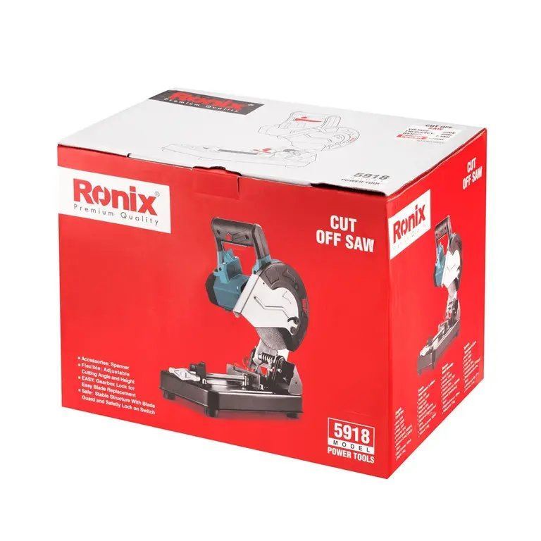 اره پروفیل بر کد 5918 رونیکس RONIX Ronix 5918 1280W 180mm Metal Profile Cut-Off Saw