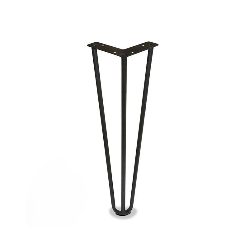 پایه میز سنجاقی مشکی 40 سانتی R23*1