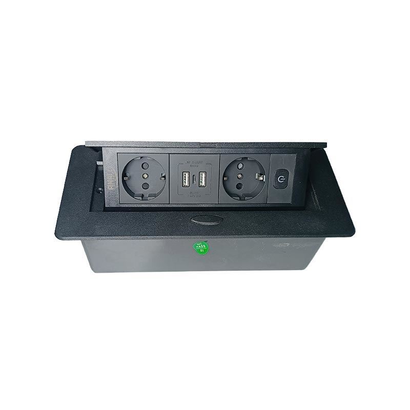 پریز برق 331 مشکی فاینال 1*G24