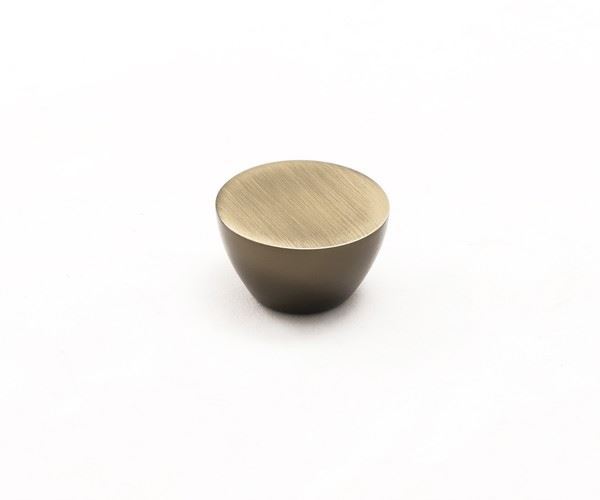 دستگیره کابینتی تک پیچ گرد زیتونی براق MAB N128 نایس NICE 1*H54