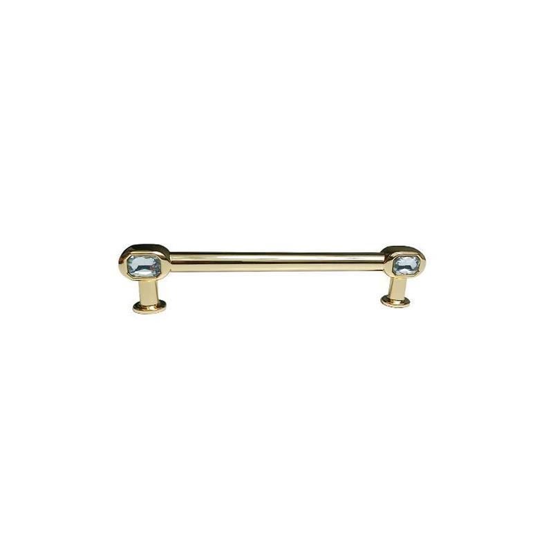 دستگیره کابینتی دو پیچ طلایی 214-128 KGP رد RED