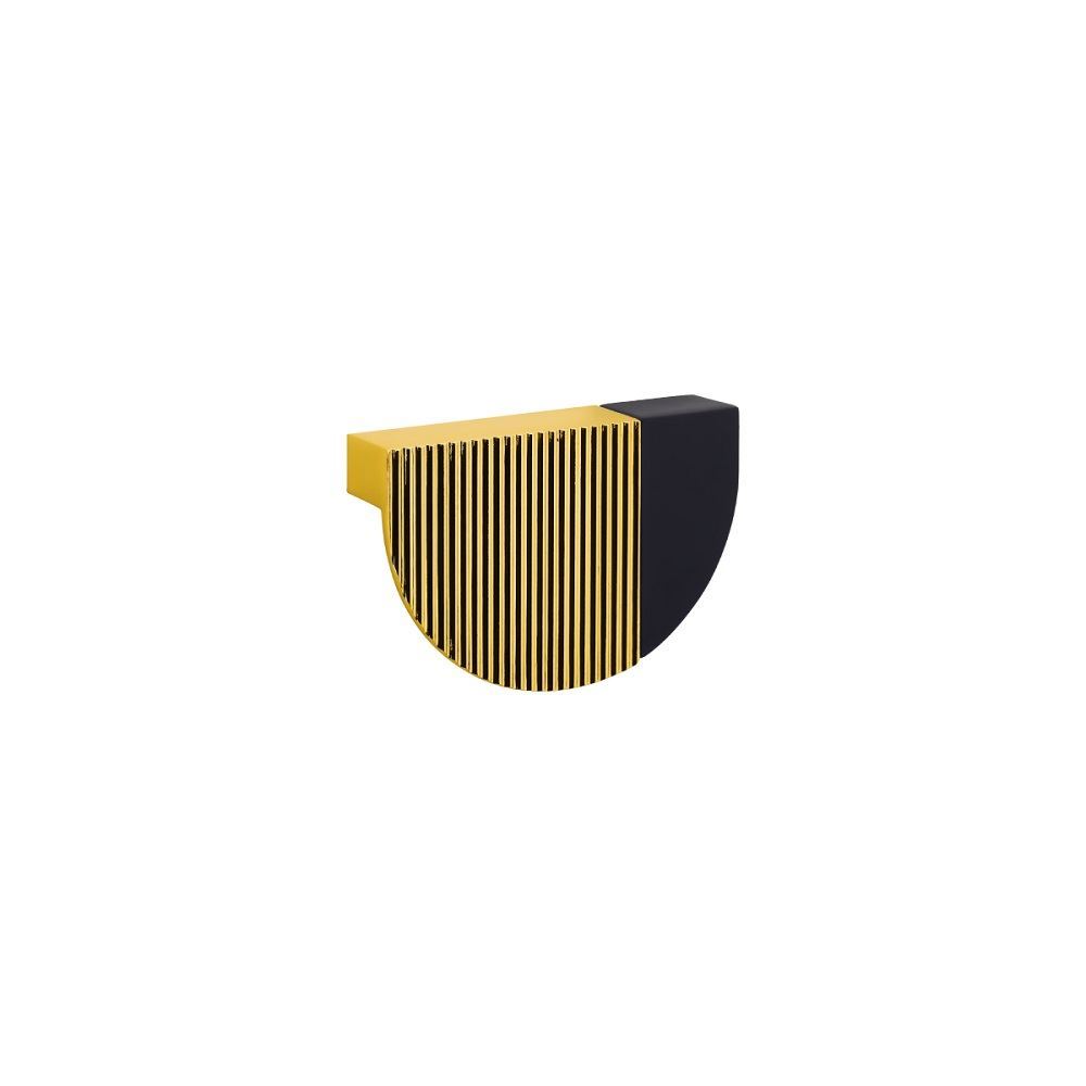 دستگیره کابینتی HTN مدل MODENA کد EKS1590-64 طلایی مشکی 1* H62
