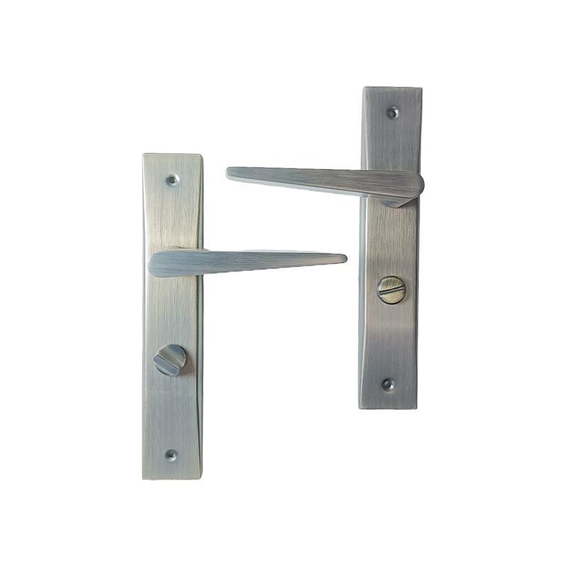 دستگیره پلاک زیتونی مات سرویس راست کد 1200 MHA 12*A32/1
