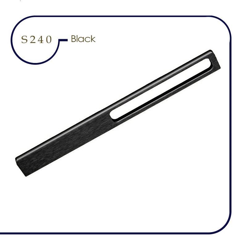 دستگیره کابینت مشکی مدل S240-30 ساتیدا SATIDA 1*H63