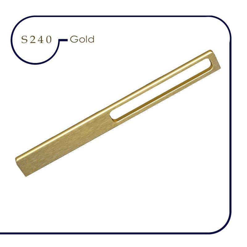 دستگیره کابینت طلایی مدل S240-30 ساتیدا SATIDA	